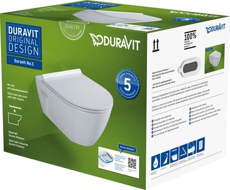 Duravit No.1 Klozet kapağı 366 x 457 mm