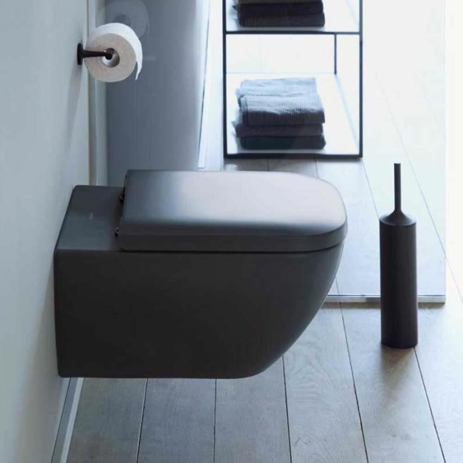 Duravit Happy D.2 Klozet Kapağı Yavaş Kapanır Antrasit