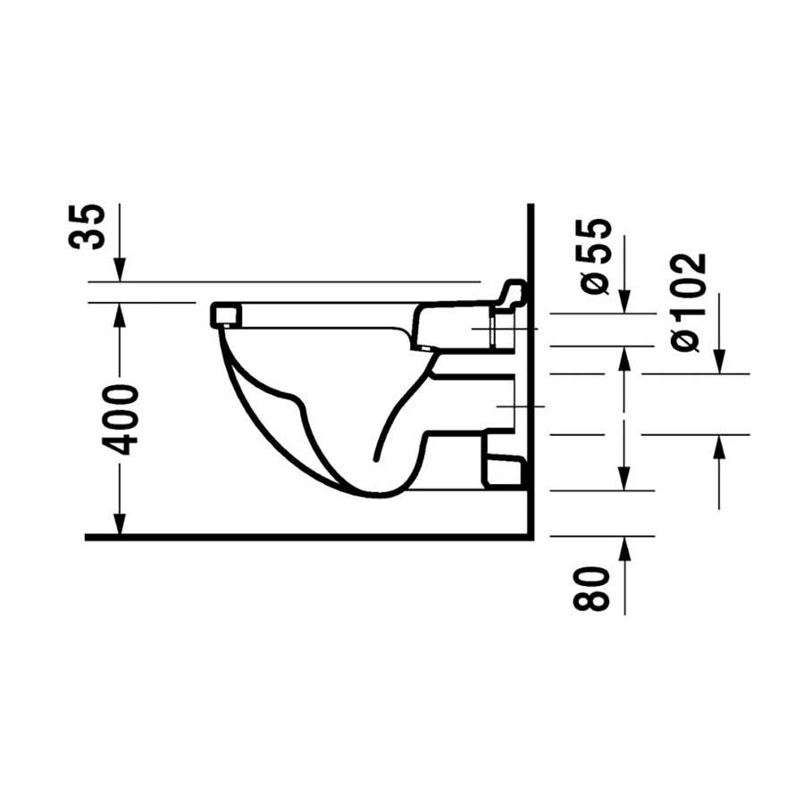 Duravit Starck 3 Asma Klozet 2200390075