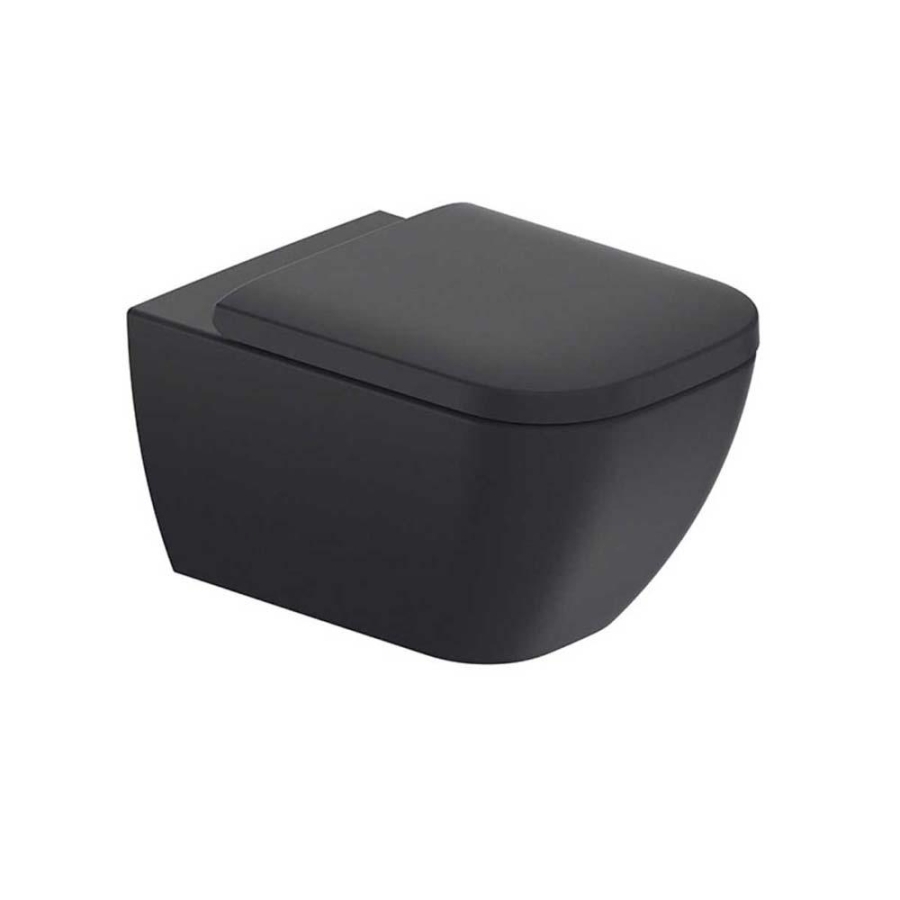 Duravit Happy D.2 Rimless Asma Klozet Antrasit