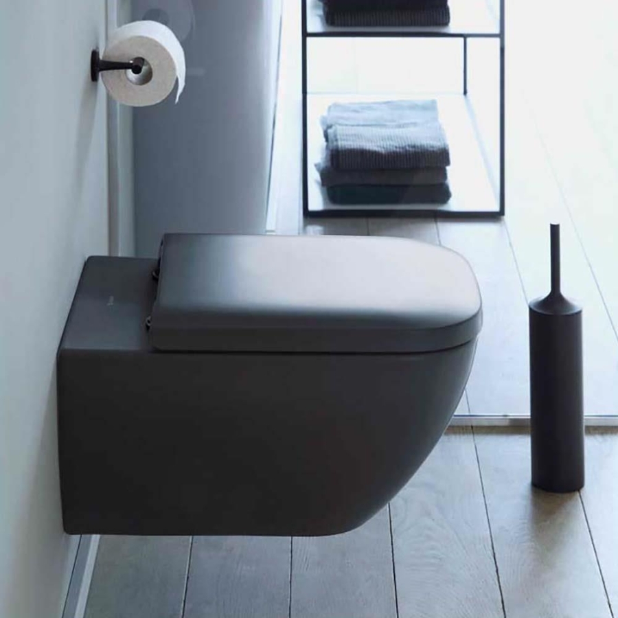 Duravit Happy D.2 Rimless Asma Klozet Antrasit