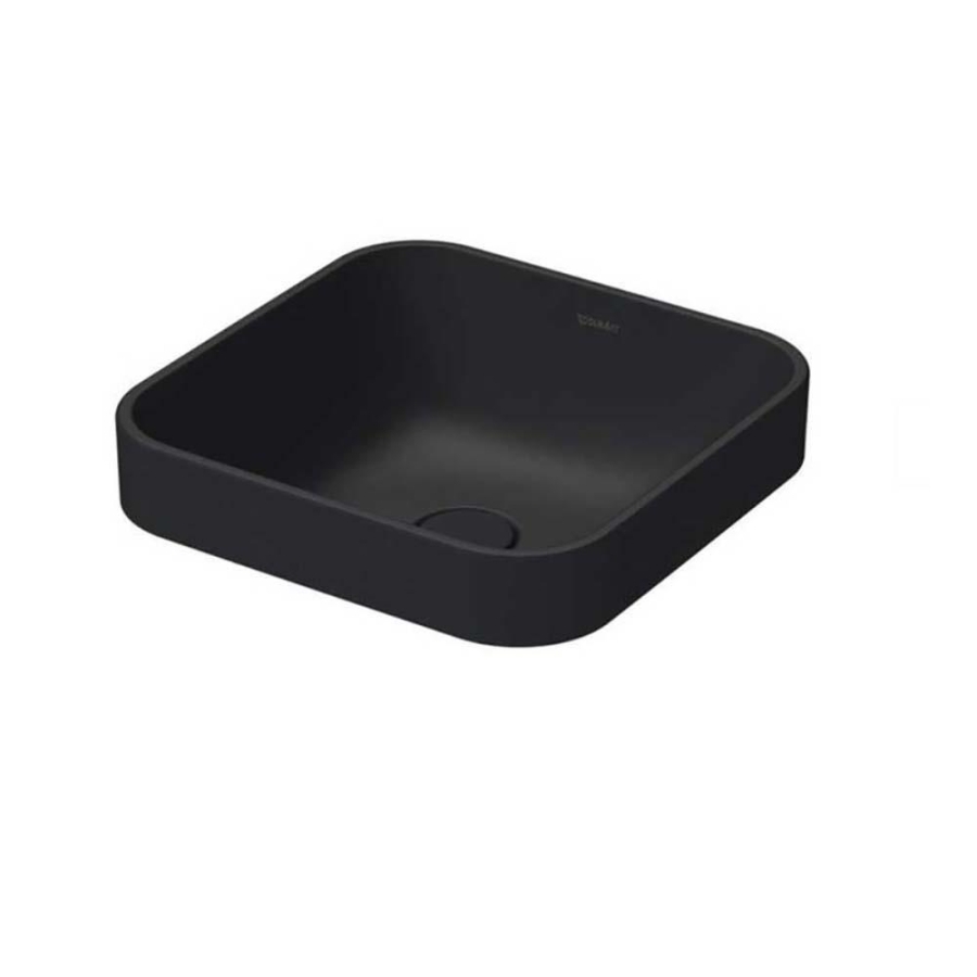 Duravit Happy D.2 Tezgahüstü Lavabo 40 cm  Antrasit Mat