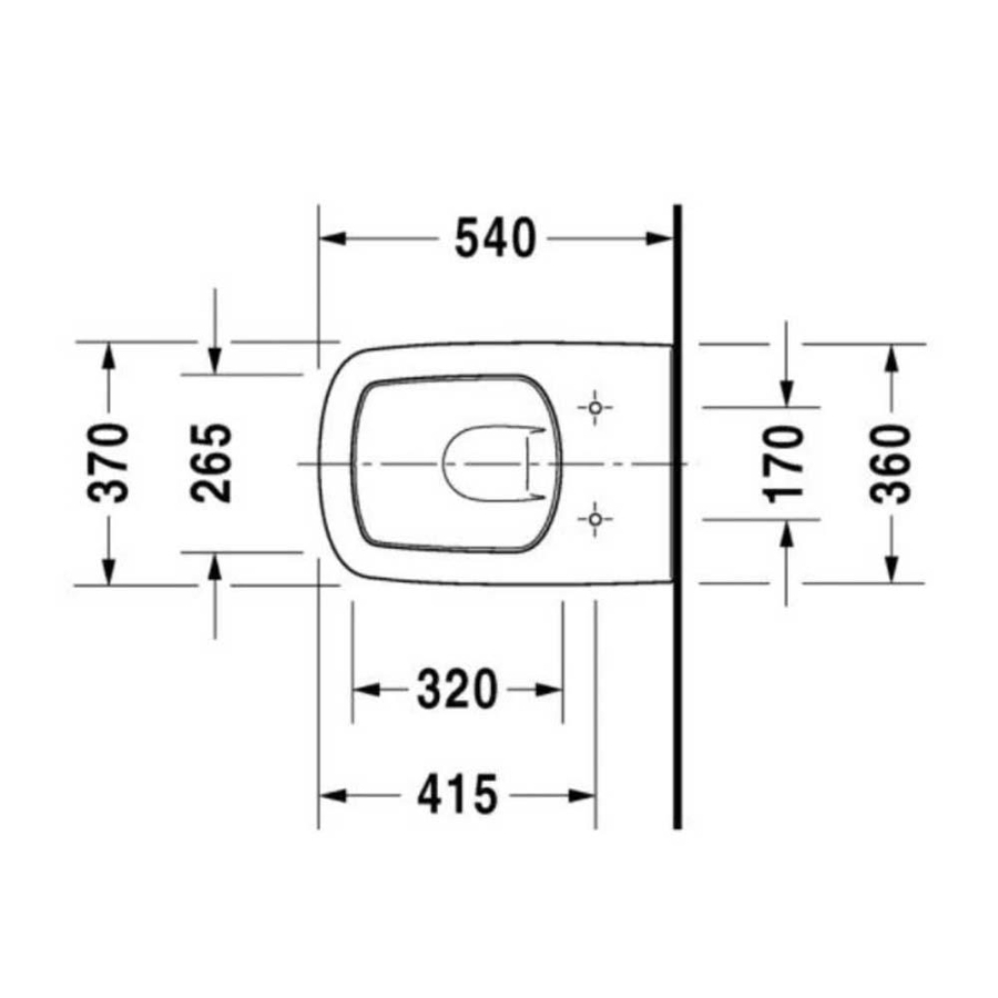 Duravit DuraStyle Asma Klozet 2536390075