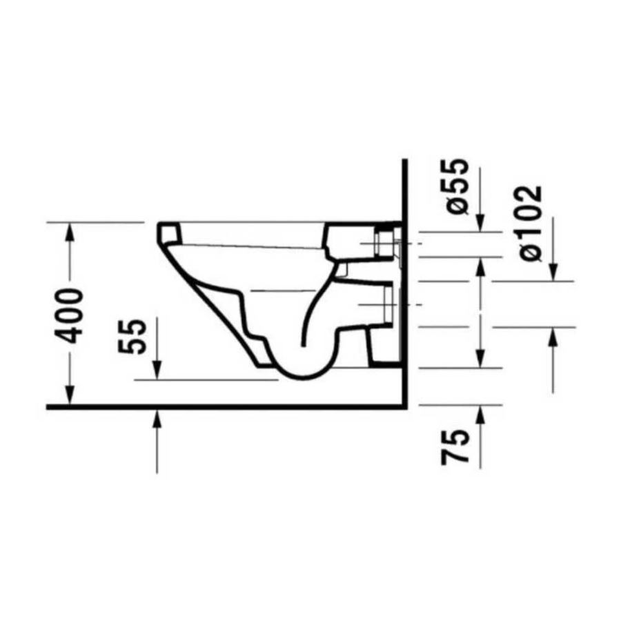 Duravit DuraStyle Asma Klozet 2536390075