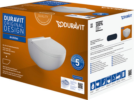 Duravit Architec Asma klozet set kutusu 372 x 575 mm