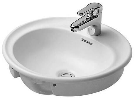 Duravit Design Classics Üstten geçme lavabo Manua Ø 480 mm