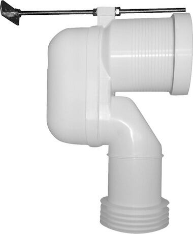 Duravit Universal Gider akış dirseği 351 mm