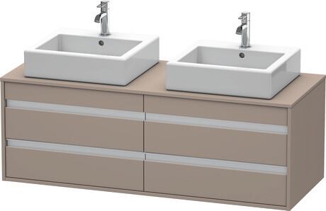 Duravit Ketho Asma dolap ünitesi 1400 x 550 mm